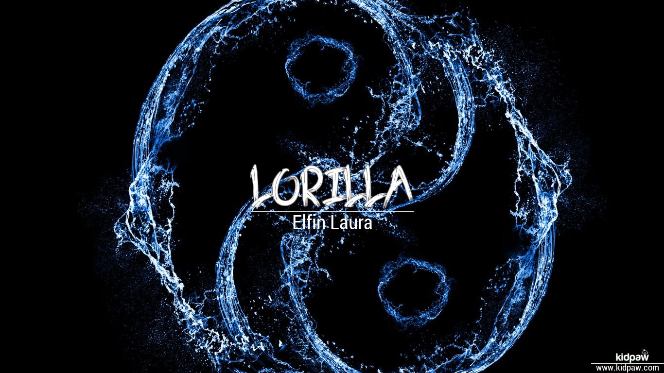 Lorilla 3D Name Wallpaper for Mobile, Write Name on Photo Online