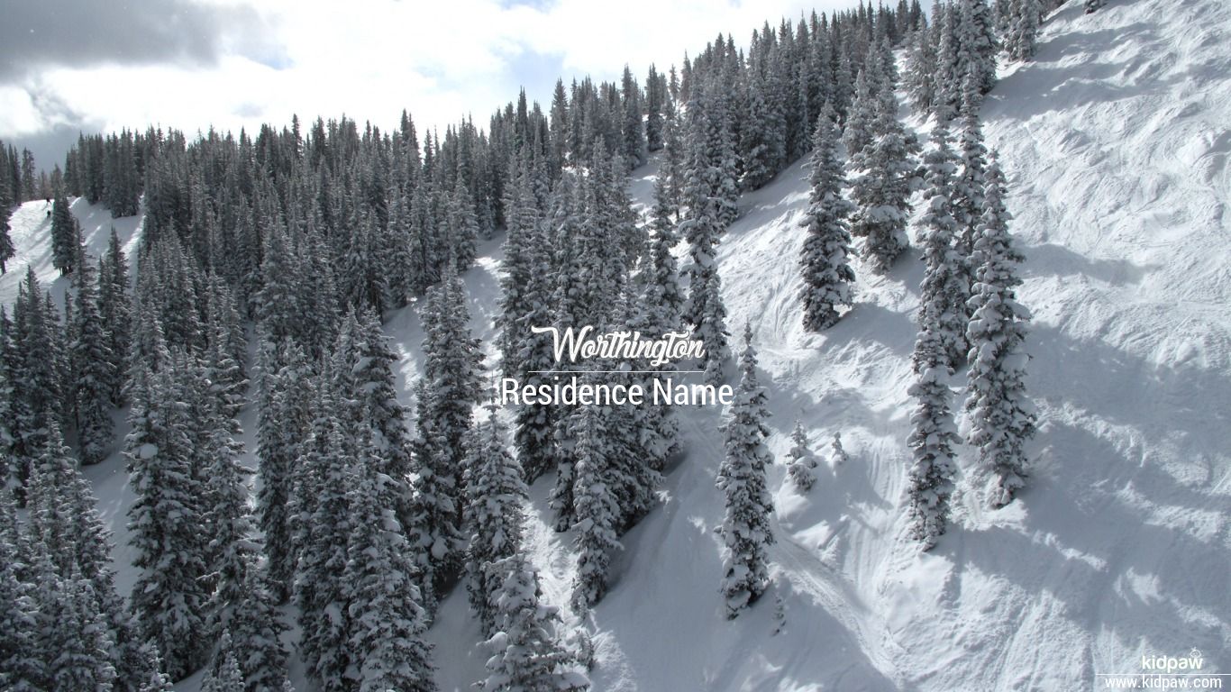 Worthington 3D Name Wallpaper for Mobile, Write Name on Photo Online